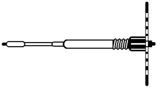 HERSCHEDE CENTER SHAFT ASSEMBLY 3.075"L