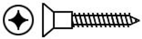 HERSCHEDE SPECIAL BACK BOARD SCREW