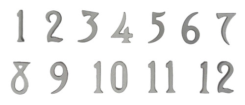 DIAL HERSCHEDE ARABIC METAL NUMBERS MODEL 1200 UNFINISHED DIAL HERSCHEDE ARABIC METAL NUMBERS MODEL 1200 UNFINISHED