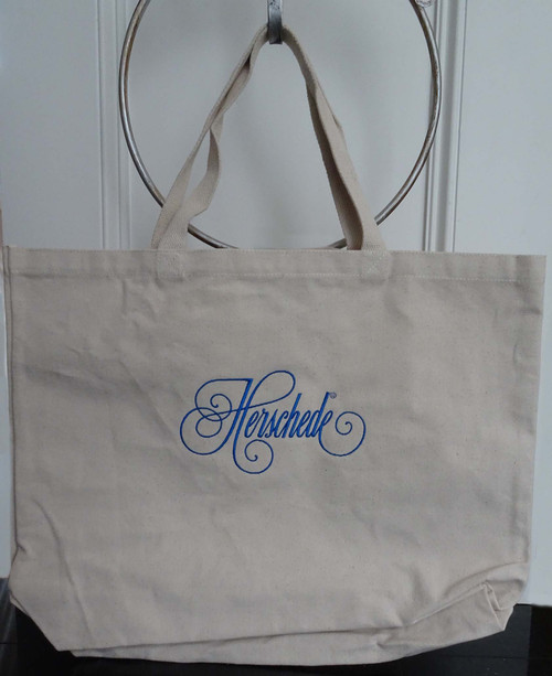 BAG CANVAS TOTE WITH HERSCHEDE AND CROWN