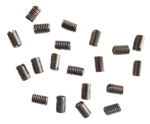 100 Tiny Screws for Battery Clasps Clamps Covers Quartz Watch Batteries Repair