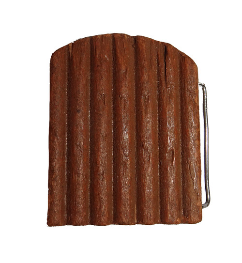 CUCKOO DOOR WITH HINGE - LIGHT BROWN 24MM x 30MM GERMAN CUCKOO DOOR WITH HINGE - LIGHT BROWN 24MM x 30MM GERMAN