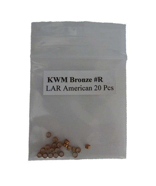 KWM SWISS BRONZE BUSHINGS HIGH QUALITY - 20 PACKS KWM SWISS BRONZE BUSHINGS HIGH QUALITY - 20 PACKS