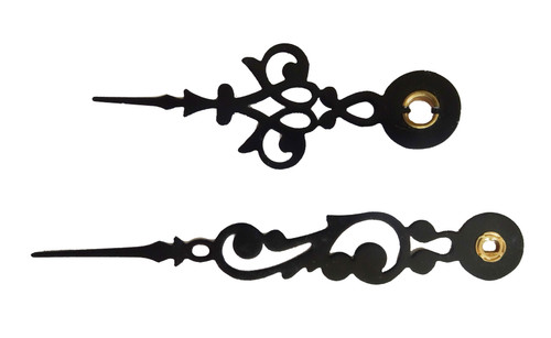 CLOCK HAND SERPENTINE WITH BUSHINGS FOR 6 1/2" DIAL CLOCK HAND SERPENTINE WITH BUSHINGS FOR 6 1/2" DIAL