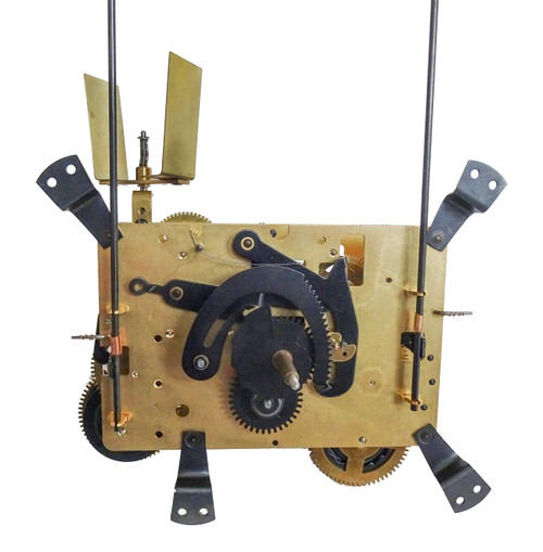 REGULA 72 MOVEMENT (8 DAY WITH MUSIC FAN AND 2 POSTS)