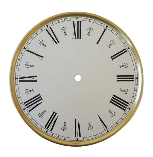 DIAL AND PANS IVORY ROMAN WITH RAISED EDGE - GERMAN