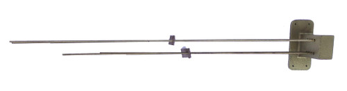WESTMINSTER FANCY GOLD CHIME BLOCK ROD SET - 4X4 STRAIGHT