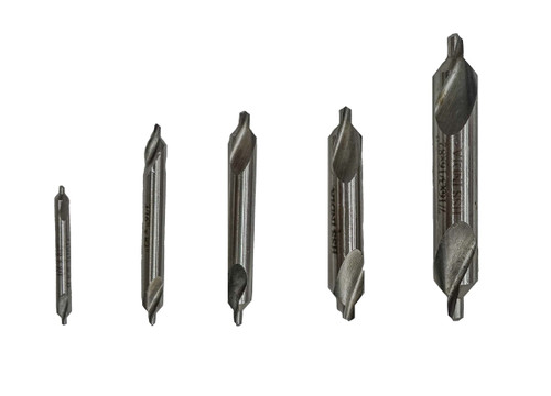 HSS COMBINED DRILL AND COUNTERSINK SET 82 deg. #1 to 5