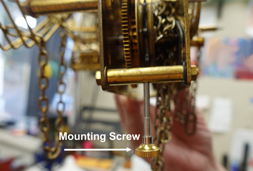 URGOS MOVEMENT MOUNTING SCREW