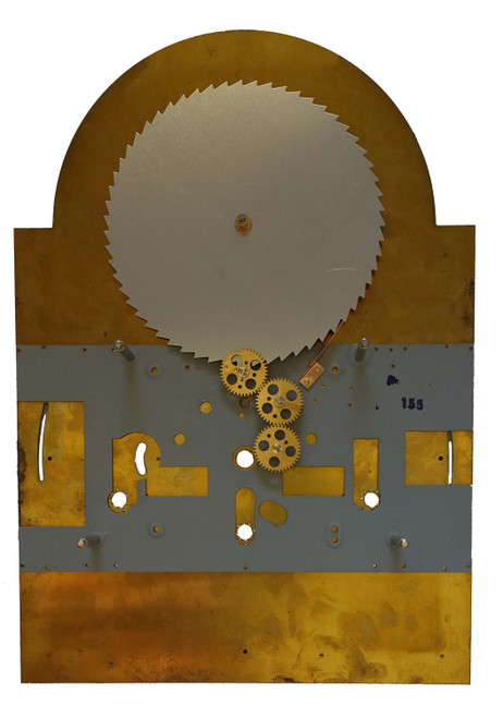 HERMLE 1171 HEAVY BRASS DIAL WITH MOON ARCH