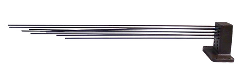 HERMLE 461-853 WESTMINSTER CHIME ROD 4X4 SET STRAIGHT