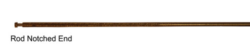 PENDULUM LYRE STANDARD RODS - BRASS