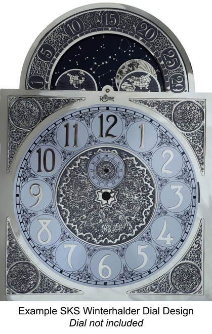 PENDULUM EMBOSSED BOB CENTER 5.5" - WINTERHALDER NICKEL