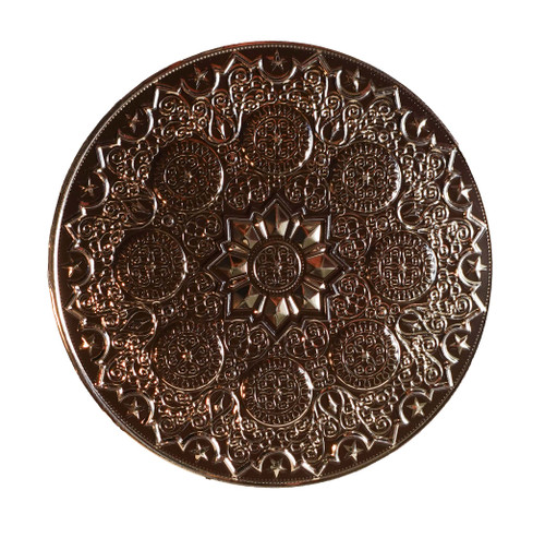 PENDULUM EMBOSSED BOB CENTER 5.5" - WINTERHALDER DARK GOLD