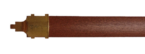 JAUCH CHERRY STAINED WOOD STICK PENDULUM FOR PL-77 EMPEROR 100M GRANDFATHER CLOCK MOVEMENTS