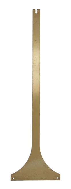 LYRE HANGER 80 X 283MM FOR 220MM BOB DISC PENDULUMS - BRUSHED SATIN FINISH