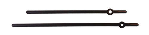 BATTERY CLOCK HANDS 6 1/4" MINUTE - BLACK