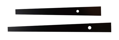 BATTERY CLOCK HANDS 4 7/16" MINUTE PUSH ON - BLACK