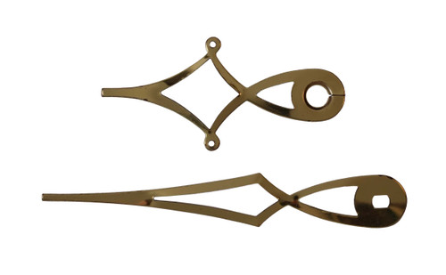 BATTERY CLOCK HANDS 3" MINUTE - GOLD