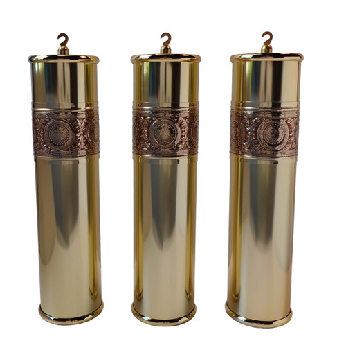 WINTERHALDER POLISHED 60 X 245MM KIENINGER WEIGHT SHELL COMPLETE SET OF 3