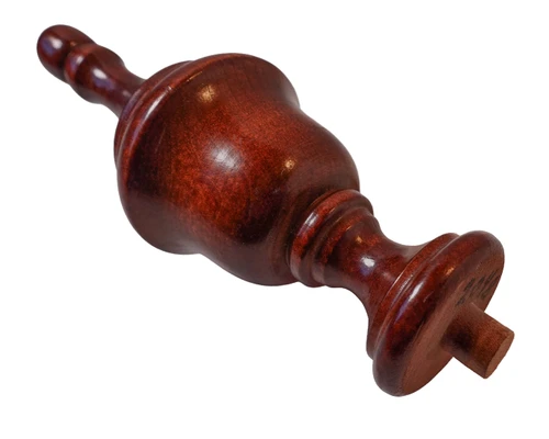 FINIAL WOOD FINISHED SATIN LIGHT CHERRY 6"L - RIDGEWAY