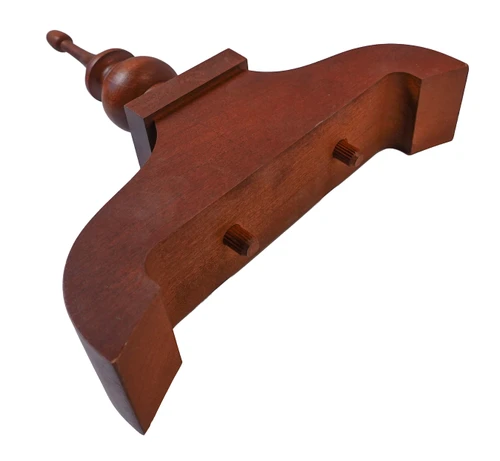 FINIAL WOOD FINISHED SATIN HAMPTON CHERRY 8 1/2"L - HOWARD MILLER