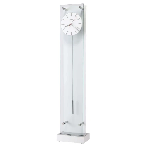 CYLINDERICAL CHROME PENDULUM 49"L - HOWARD MILLER MODERN CLOCKS