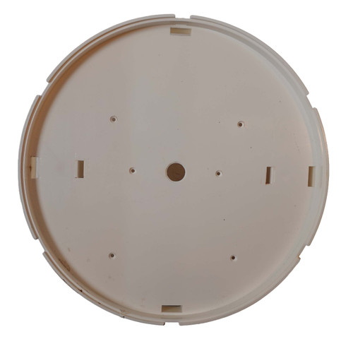 PLASTIC DIAL PAN FOR 6 1/2" DIAL - USED ON HOWARD MILLER BATTERY CLOCKS