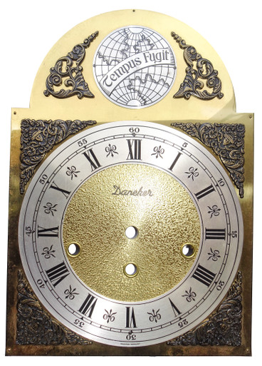 DIAL DANEKER TEMPUS FUGIT ROMAN - GRIFFEN'S CLOCK PARTS AND