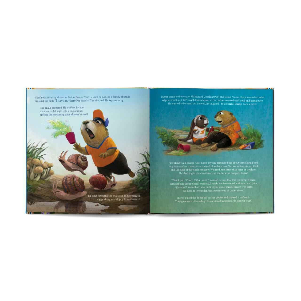 Buster Tries to Bail: When You Are Stressed Hardback By Nan