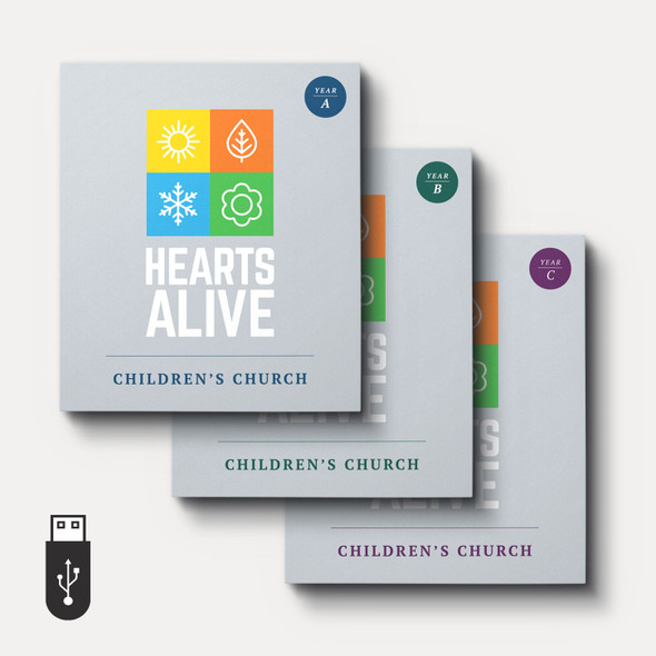 Hearts Alive: A Gospel Based Children's Lectionary Curriculum (Year A-Year C, Children's Church)