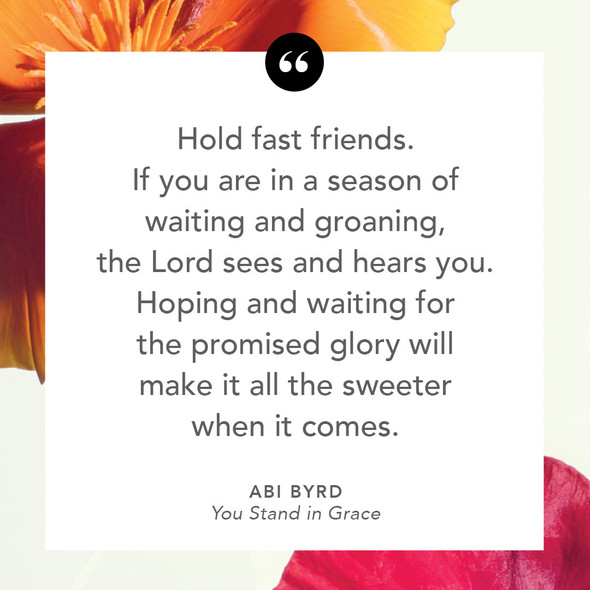 You Stand in Grace: Devotions for Walking in Faith