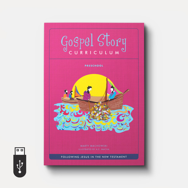 New Testament Gospel Story Curriculum (Preschool) | USB Drive | By Marty Machowski