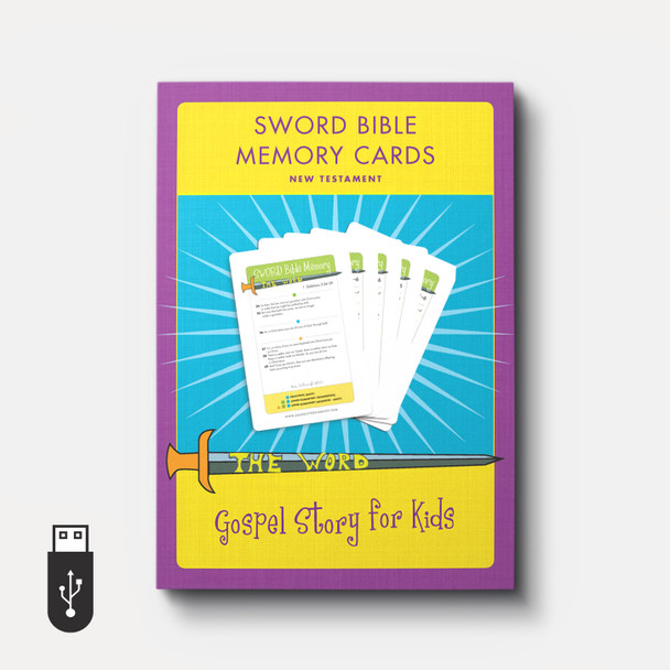 New Testament Sword Bible Memory Cards | USB Drive | By Marty Machowski New Testament Sword Bible Memory Cards | USB Drive | By Marty Machowski