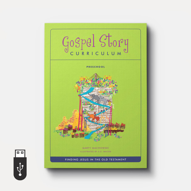 Old Testament Gospel Story Curriculum (Preschool) | USB Drive | By Marty Machowski Old Testament Gospel Story Curriculum (Preschool) | USB Drive | By Marty Machowski