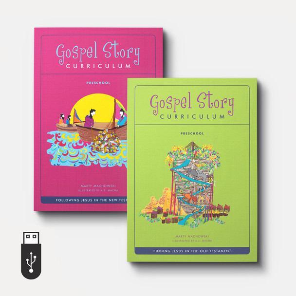 Old and New Testament Gospel Story Curriculum (Preschool) | USB Drive | By Marty Machowski Old and New Testament Gospel Story Curriculum (Preschool) | USB Drive | By Marty Machowski