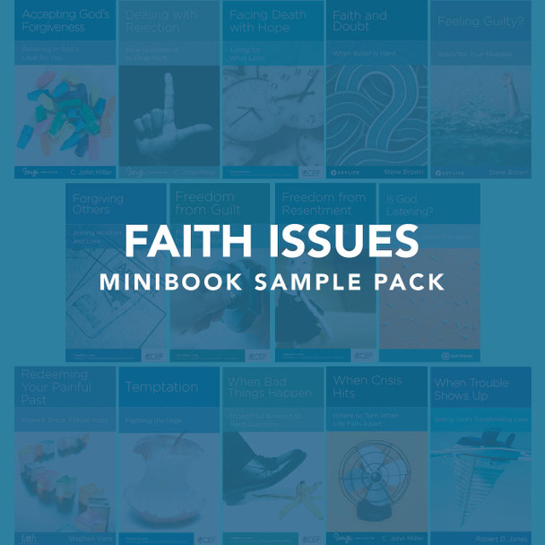Faith Issues Minibook Sample Pack | Bundle/Package | By Multiple Faith Issues Minibook Sample Pack | Bundle/Package | By Multiple