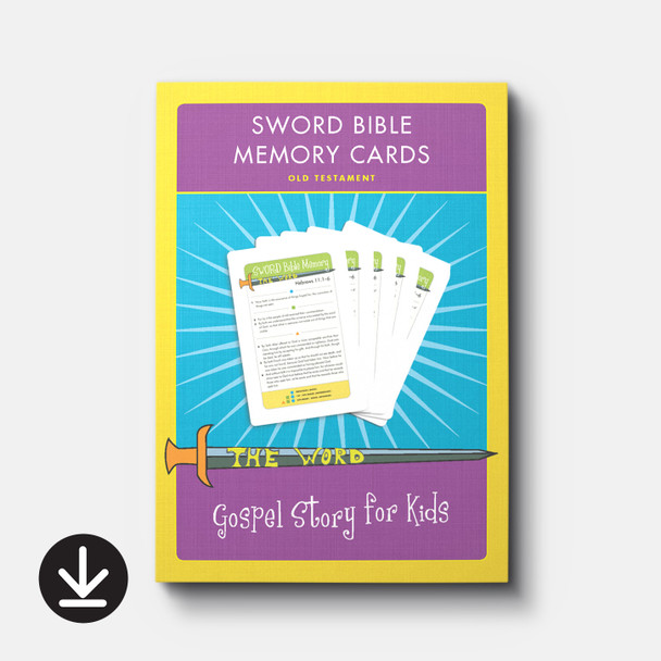 Buy Old Testament Sword Bible Memory Cards Download, 3 - 5 Years - 9781936768769 | New Growth Press Buy Old Testament Sword Bible Memory Cards Download, 3 - 5 Years - 9781936768769 | New Growth Press