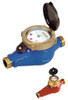 20mm Arad Multi-Jet Cold Water Meter with 1 pulse per 1 litre Output