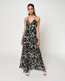 Ikat Silk Maxi Dress Ikat Silk Maxi Dress