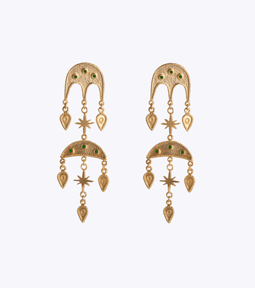 Jabel Double Earrings 