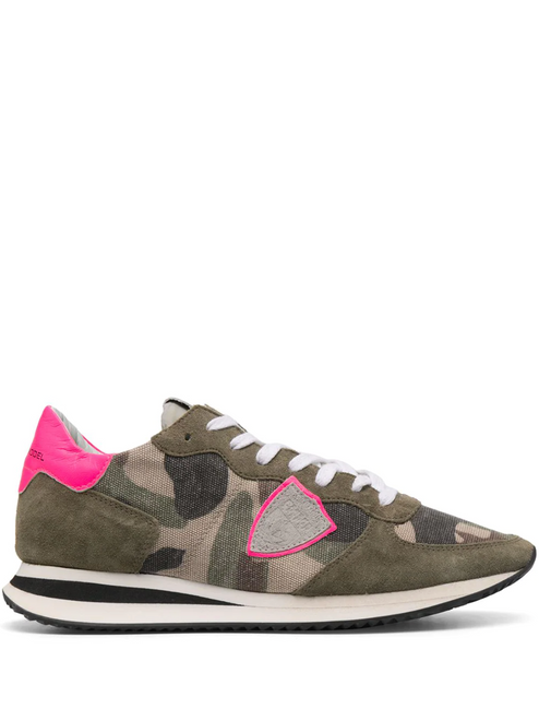 PMPE Camouflage Neon Vert Sneaker 