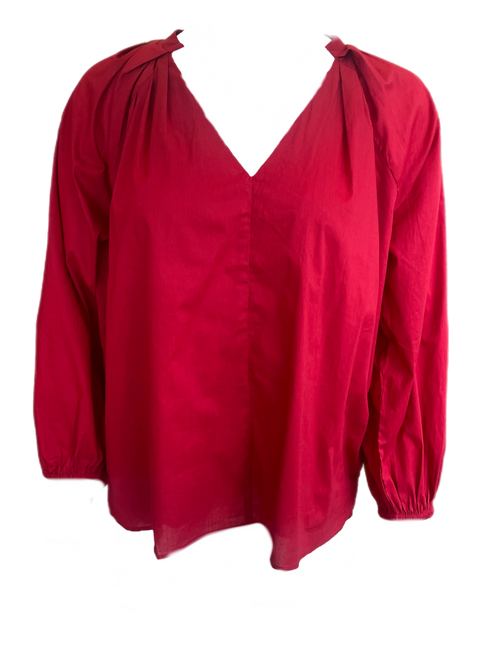 Brielle Top - Bright Red