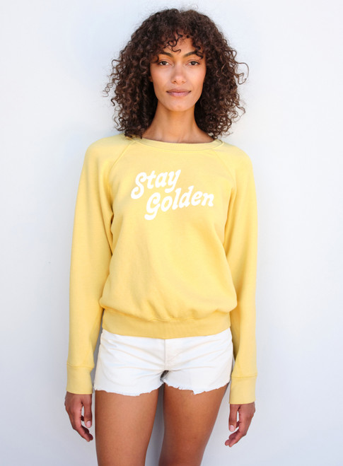 Stay Golden Sweatshirt - Gold