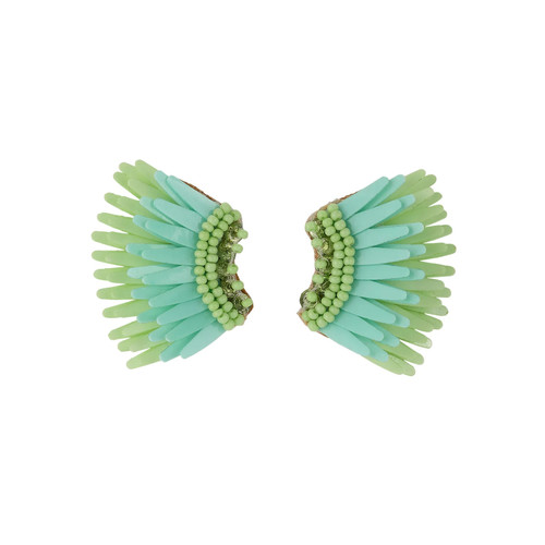 Micro Madeline Earrings - Aquamarine