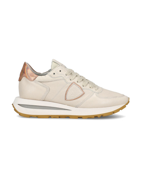 Tropez Haute Low Sneaker - Metal Beige Rose