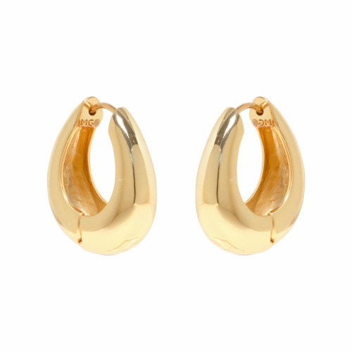 Mega Jasmin Hoops - Gold