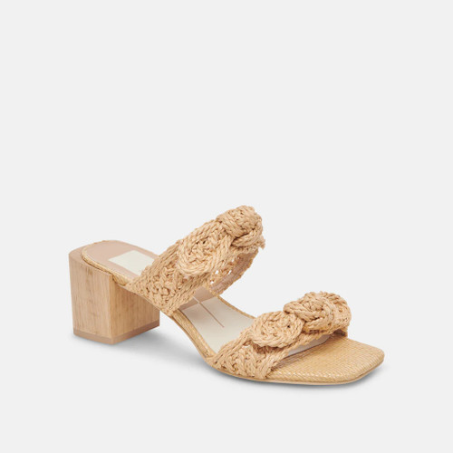 Zemmie Heel - Light Natural Raffia