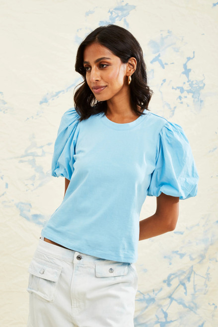 Lali Tee Solid - Sky Blue