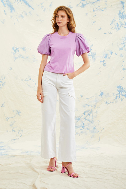 Lali Tee Solid - Violet